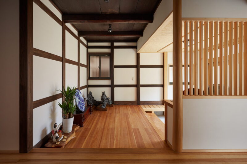 小舞壁に息を吹き込む古民家再生／倉敷市